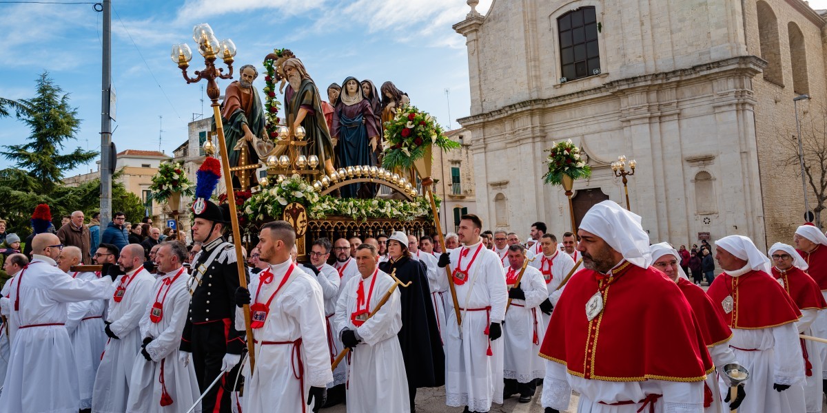Procession Of The Eight Saints, Puglia. NurPhoto - Getty images