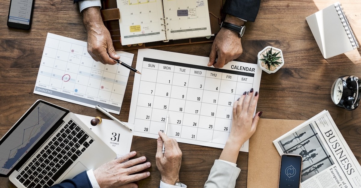 Calendario per l'invio del sollecito