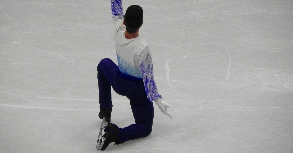 Daniel Samohin ai campionati mondiali di pattinaggio di figura di Milano 2018