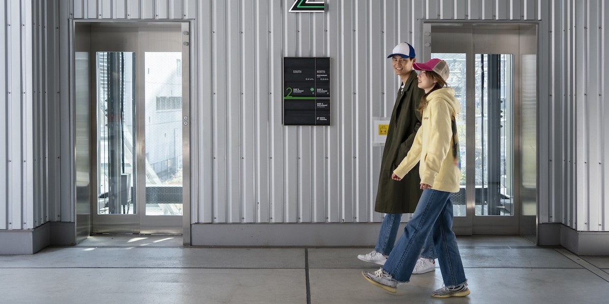 Ascensore moderno per condomini