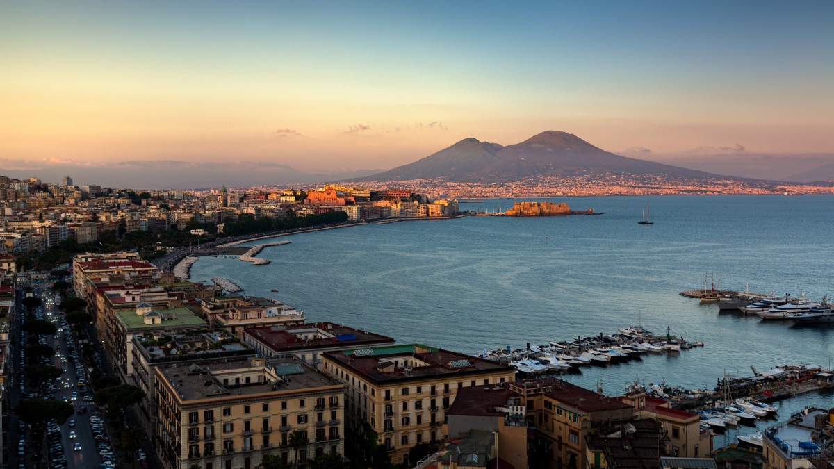 citta italiane tramonto