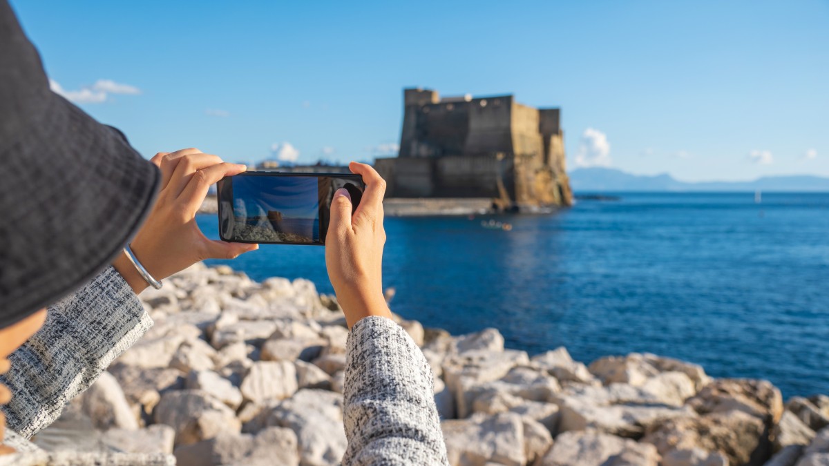 itinerario a piedi napoli