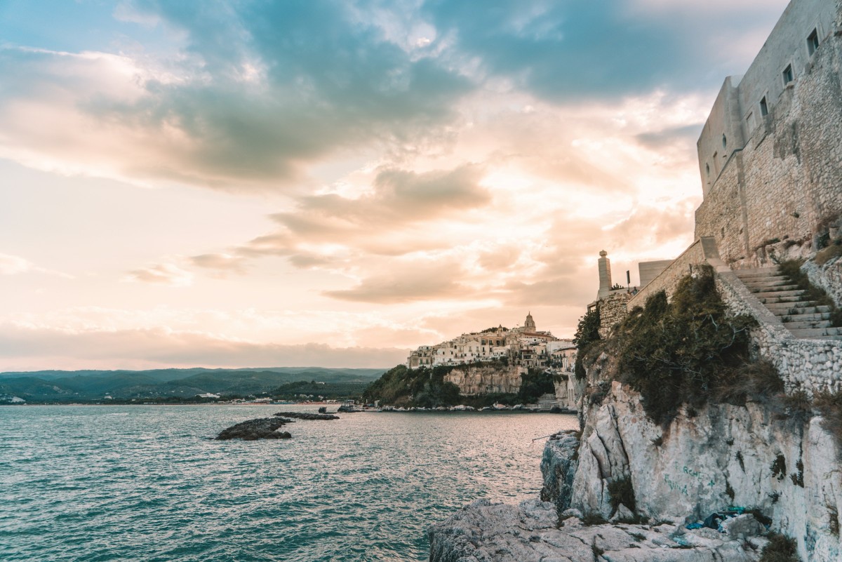 Sonnenuntergang in Vieste