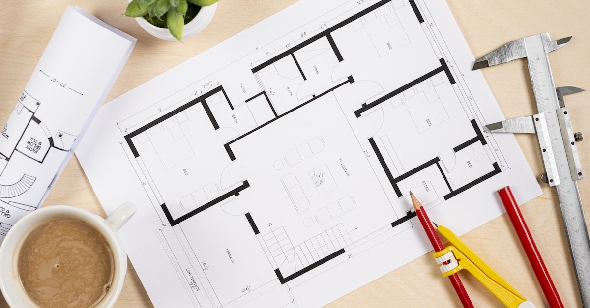 La planimetria di una casa