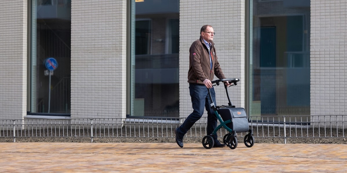 Rampa di accesso moderna e a norma