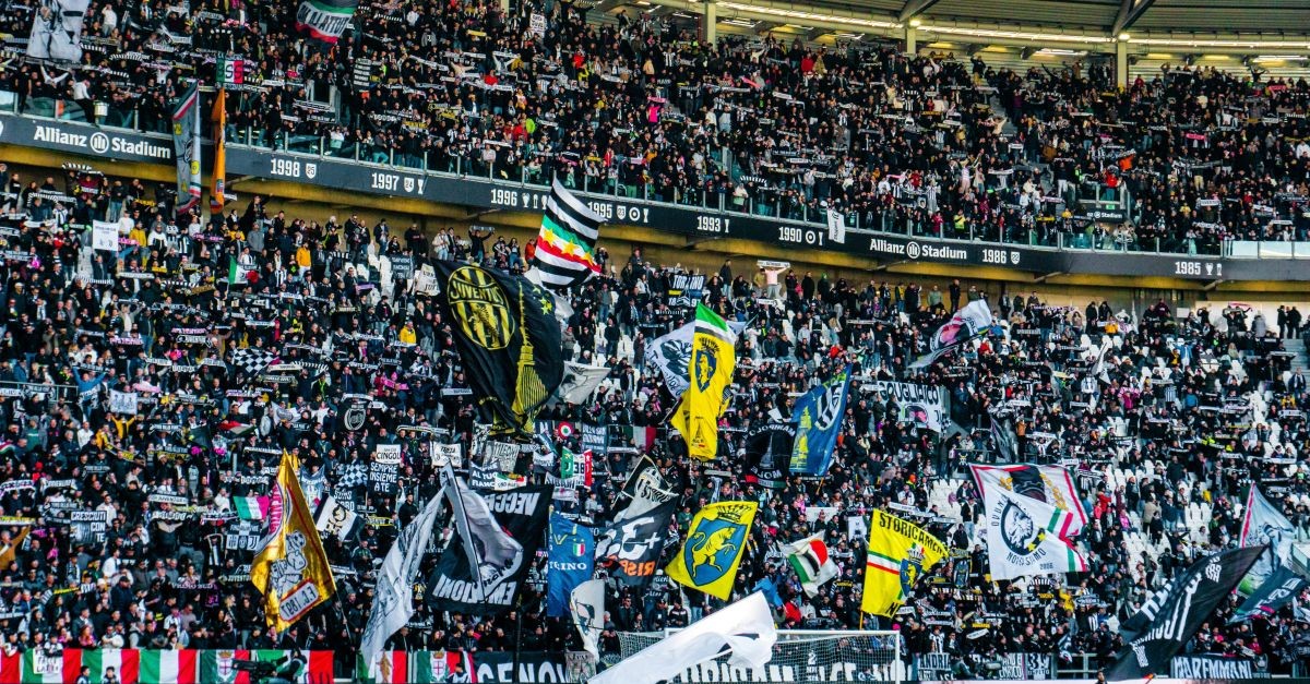 tifosi della Juventus sugli spalti