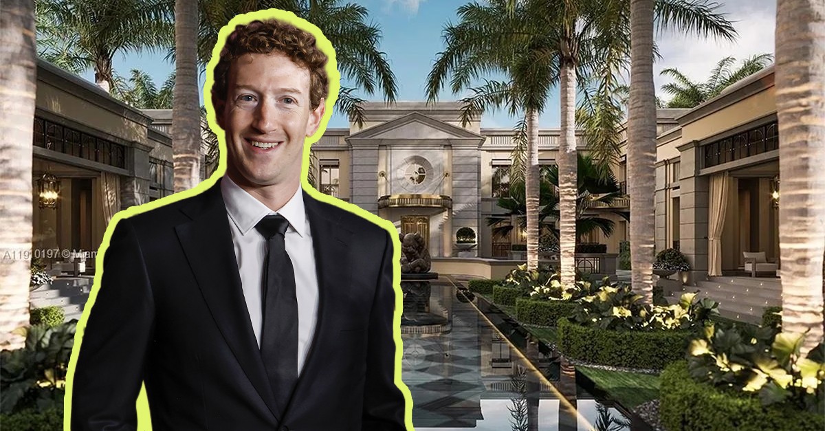 La nueva mansión de Mark Zuckerberg en Miami