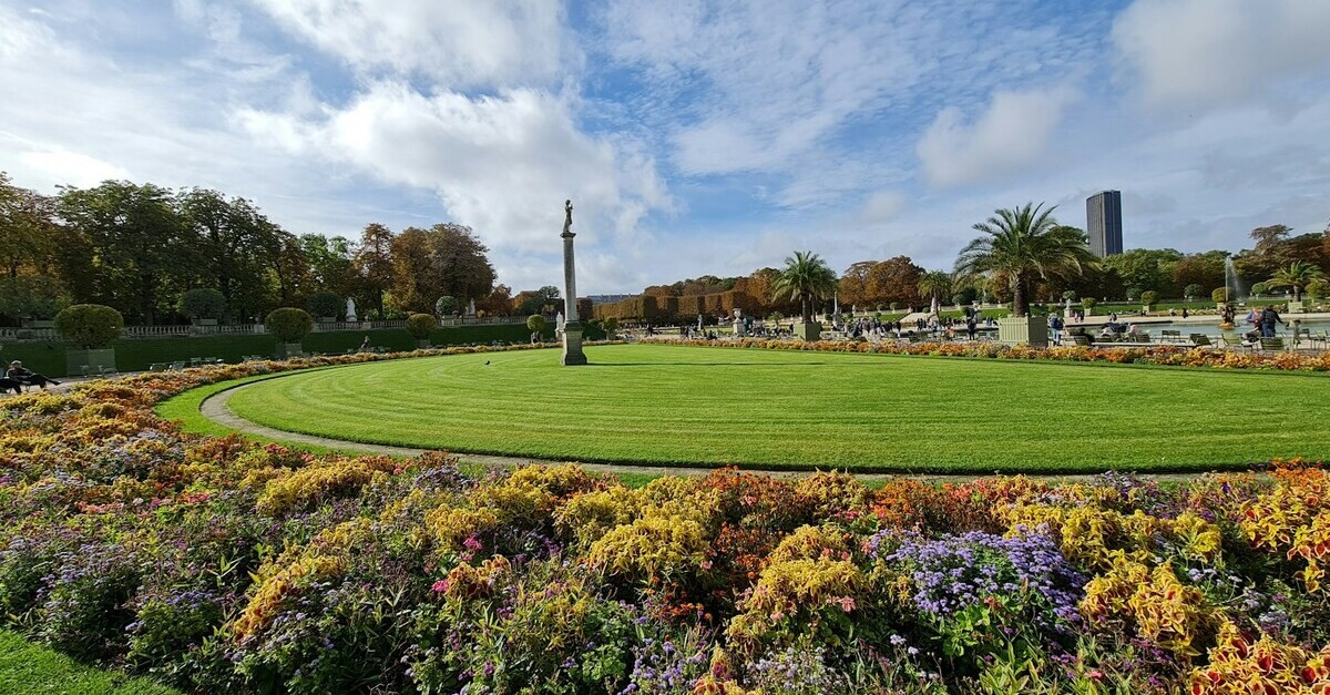 I giardini di Lussemburgo a Parigi