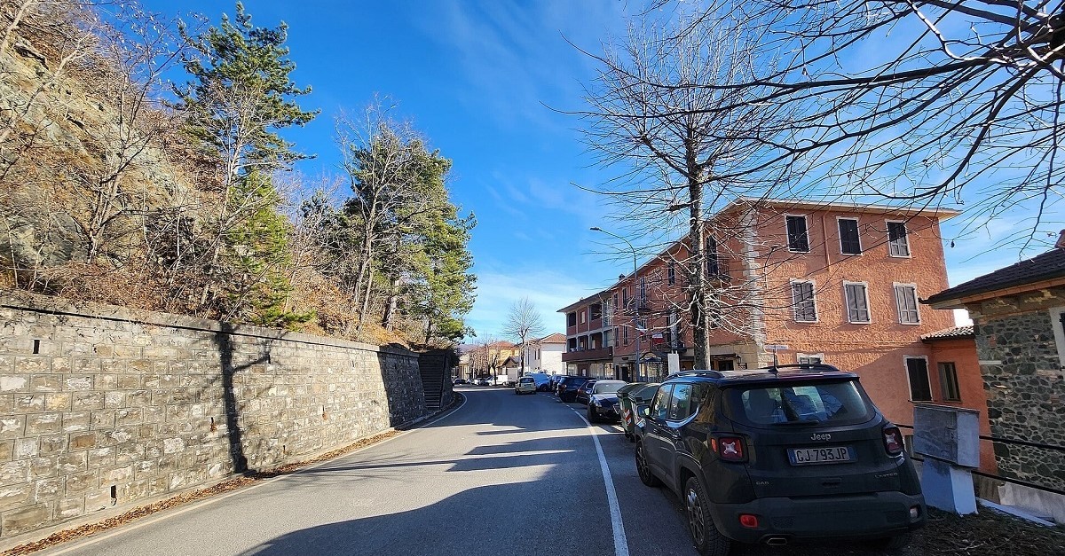 La via principale di Groppallo