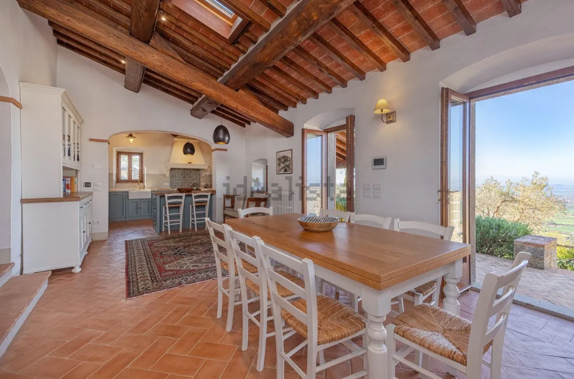 villa con piscina