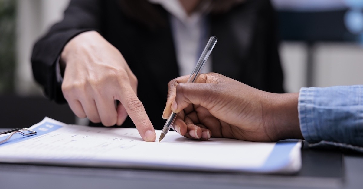 Firma contratto di affitto