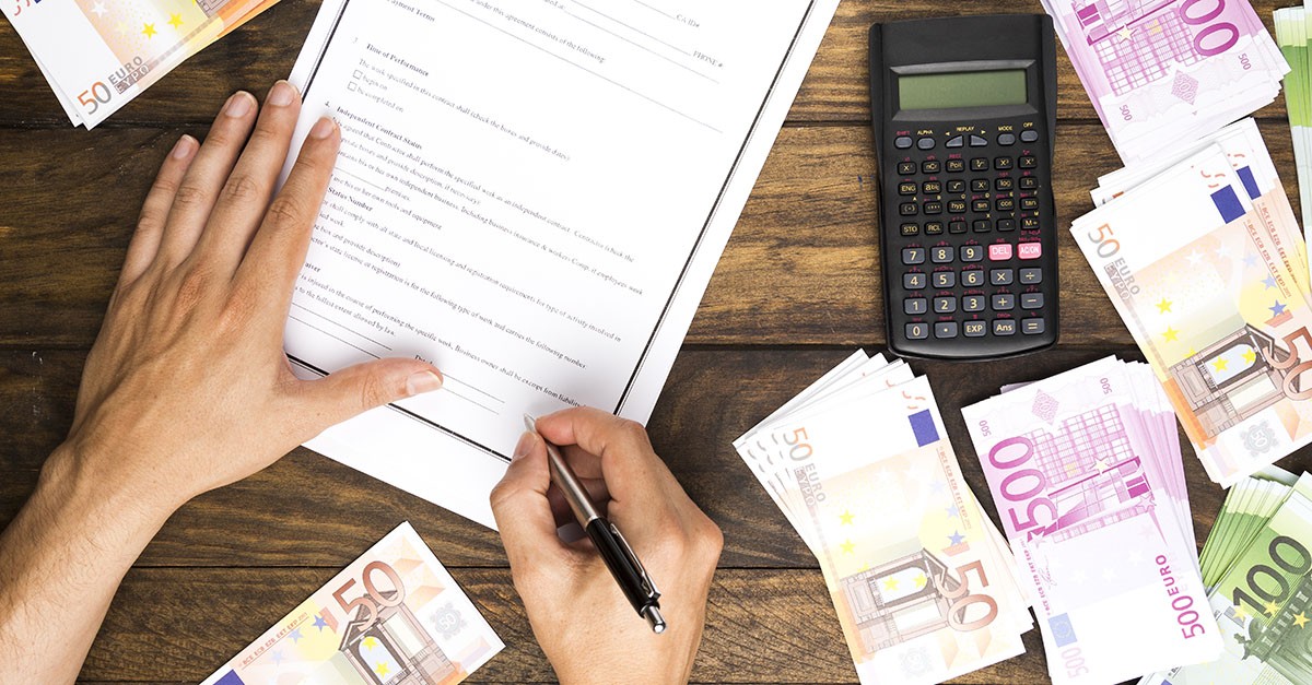 Firma del contratto di mutuo in euro