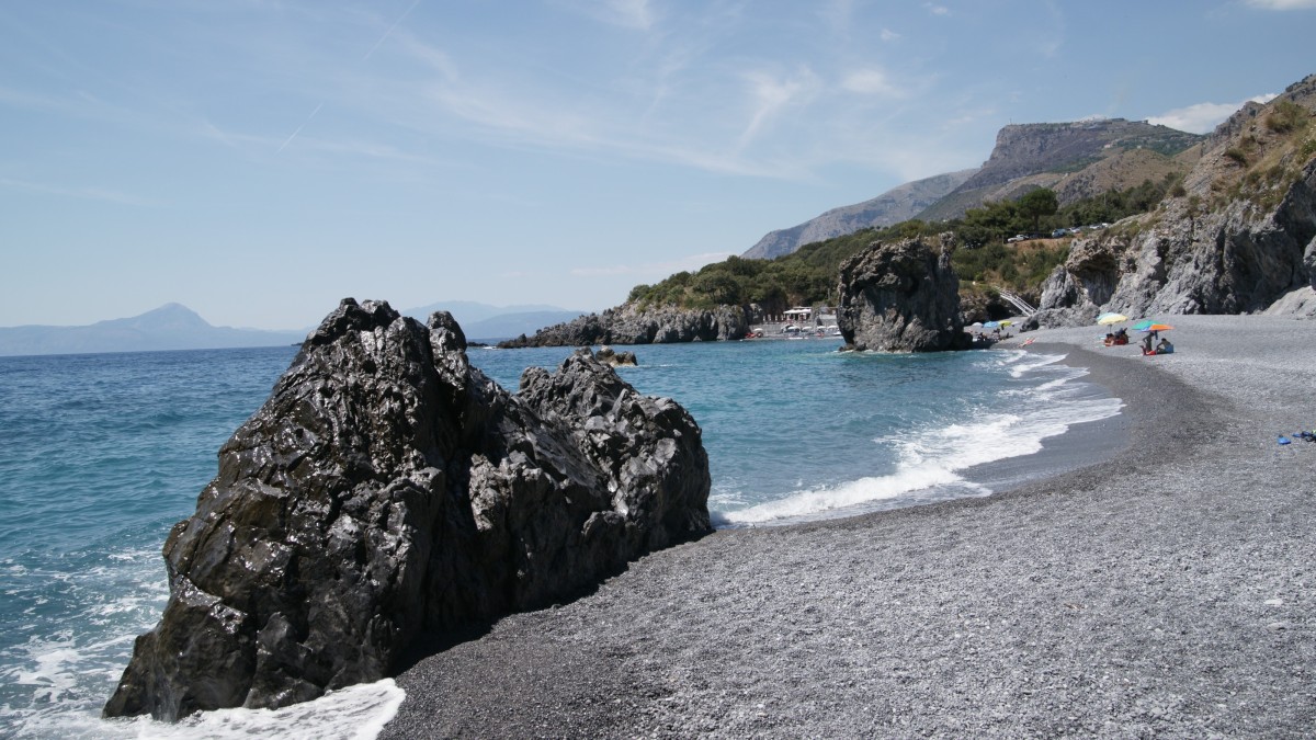 spiaggia nera maratea
