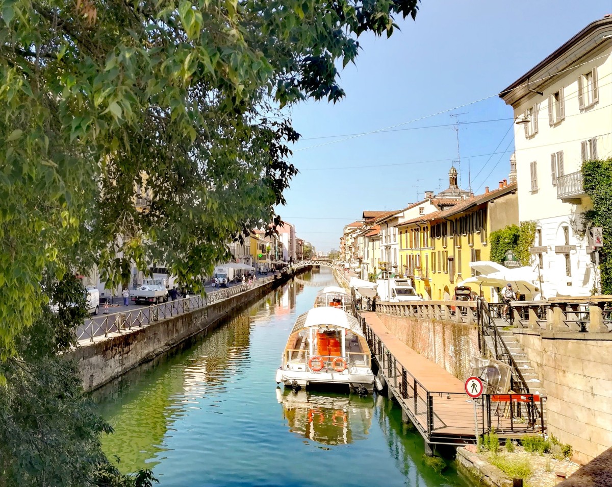 Quartier Milan à pied