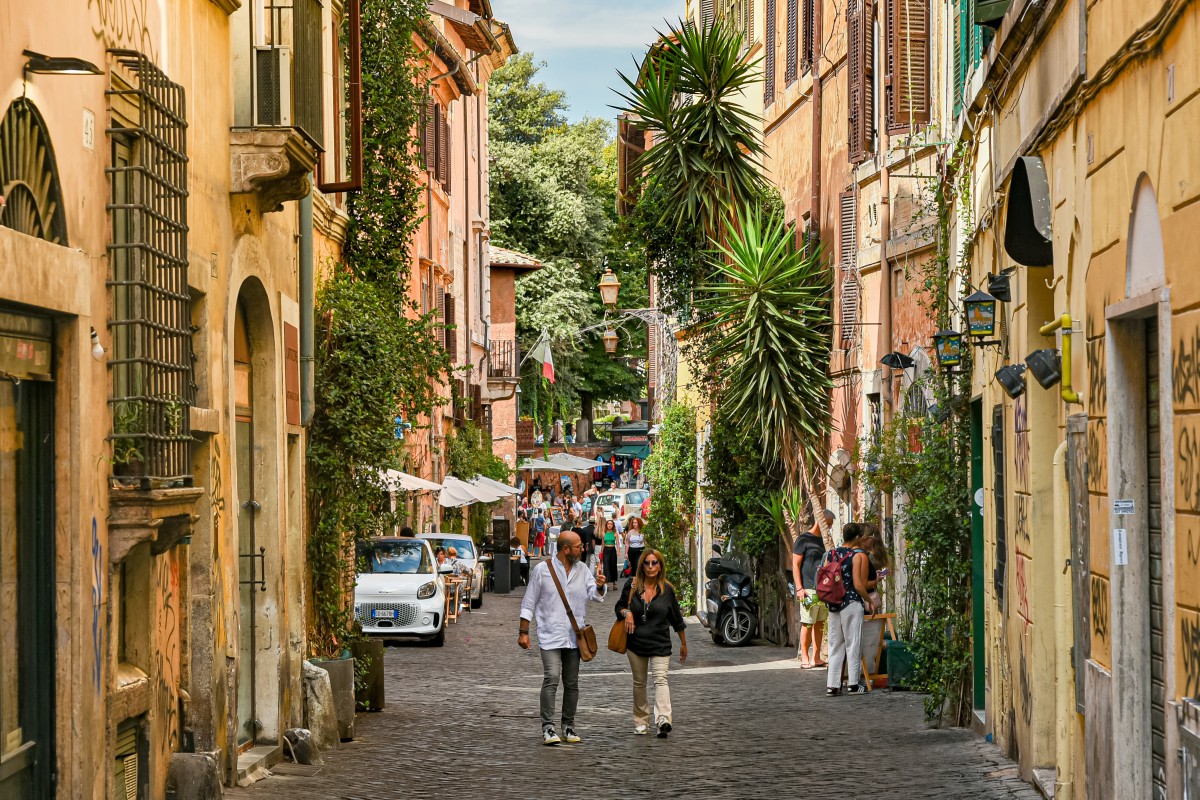 Quartier Rome à pied