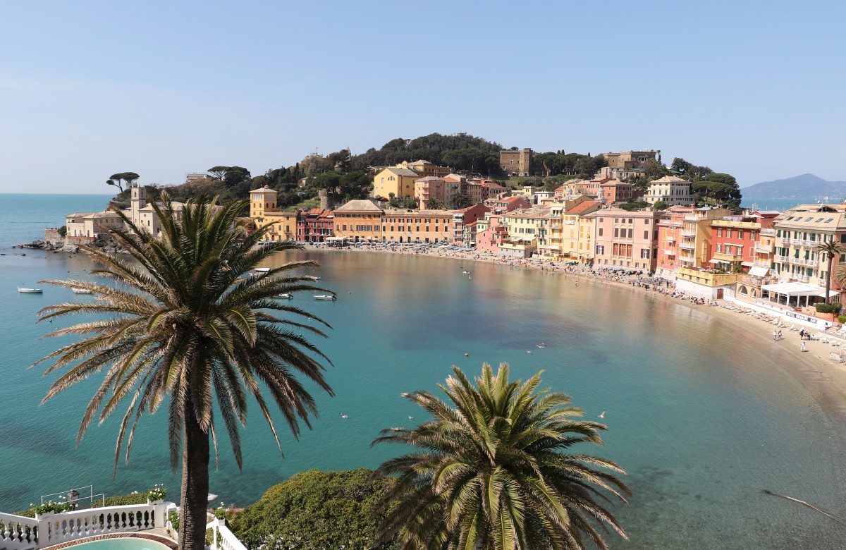 Plage tranquille Italie
