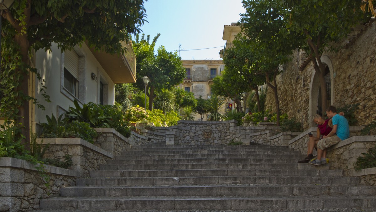 Quartier Sicile à pied