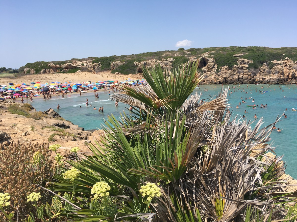 Plage tranquille Italie