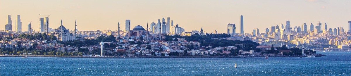 Vista panoramica della città dal Bosforo