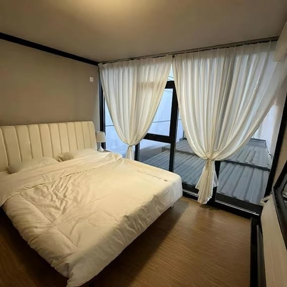 Casa prefabbricata di quasi 40 m2 con due camere da letto