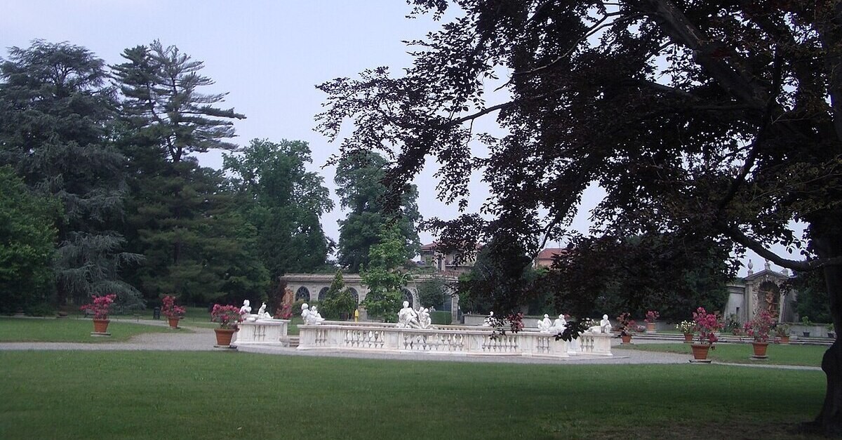 Il parco di Villa Visconti Borromeo Litta