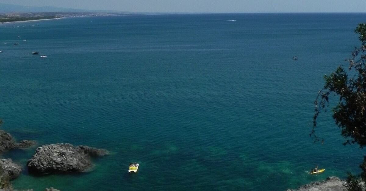 Il panorama dal Golfo di Squillace