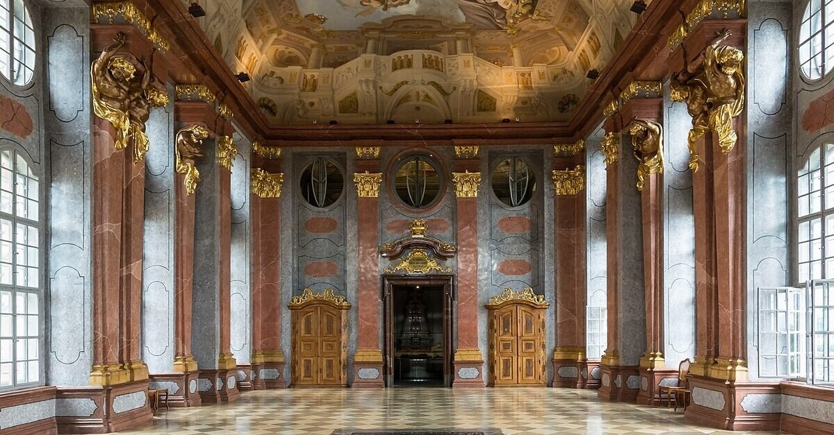 La sala di Marmo dell'Abbazia di Melk
