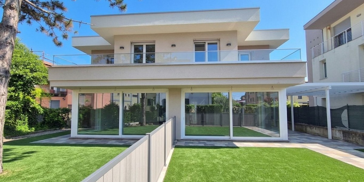 villette bifamiliari con giardino e garage