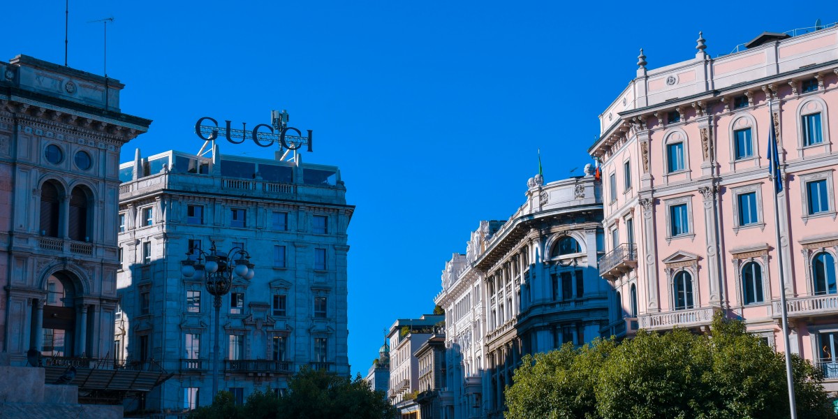 luxury market Milan