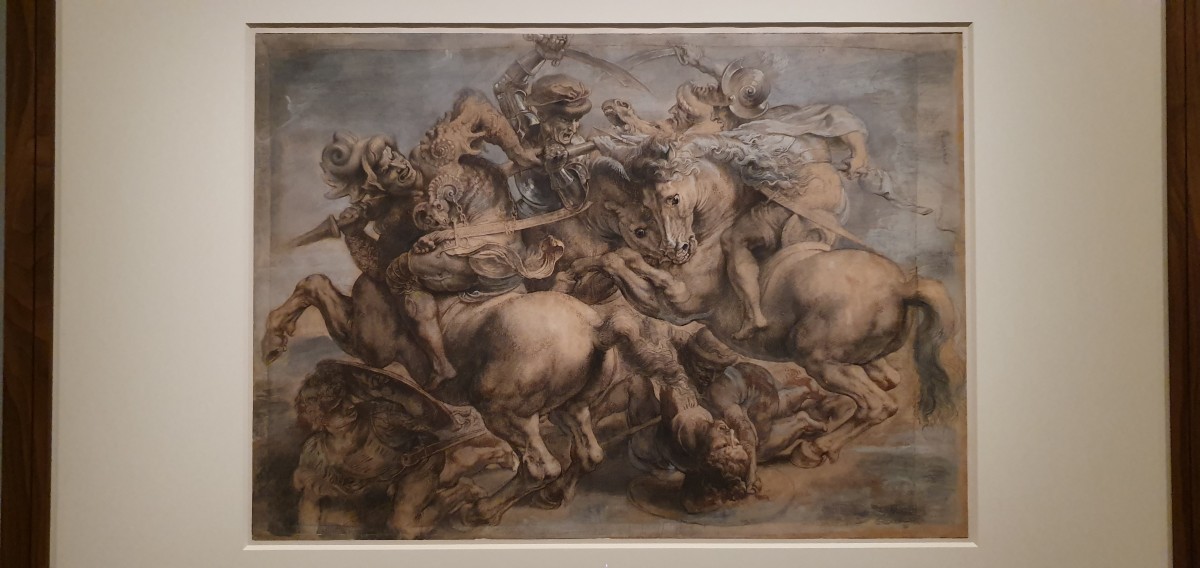 leonardo da vinci lost mural
