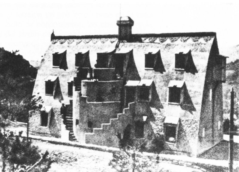 Un'immagine dello Xalet del Catllaràs del 1905