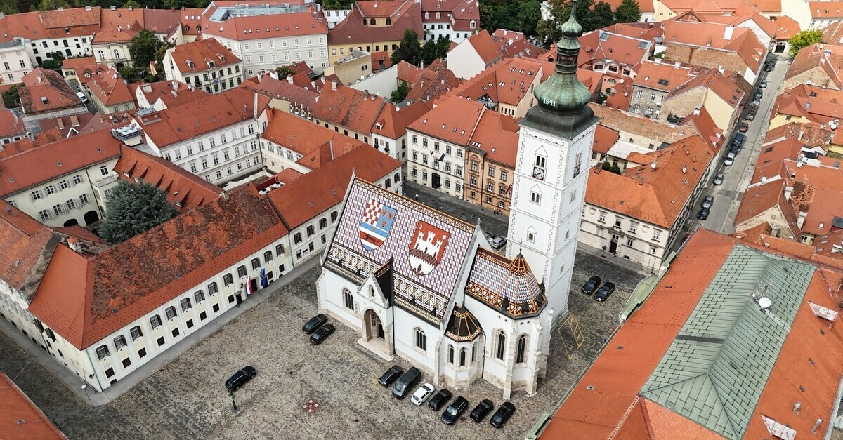 Il centro storico di Zagabria