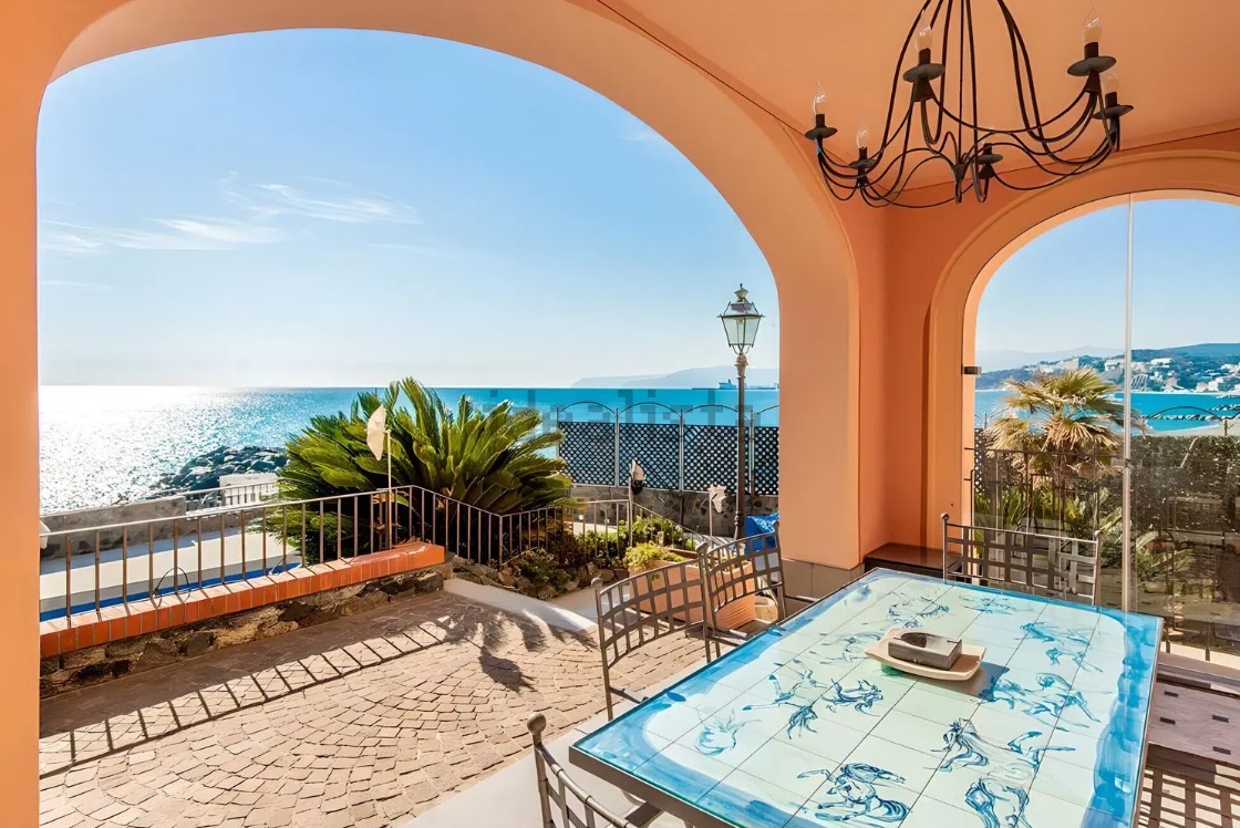 villa sul mare