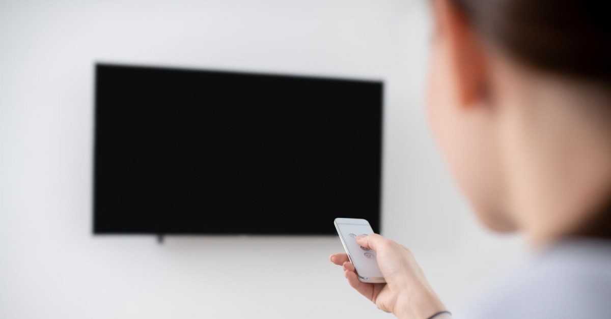 Schermo della TV che diventa nero
