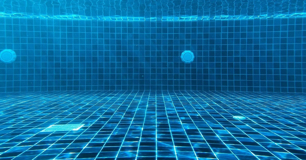 Fondo di una piscina