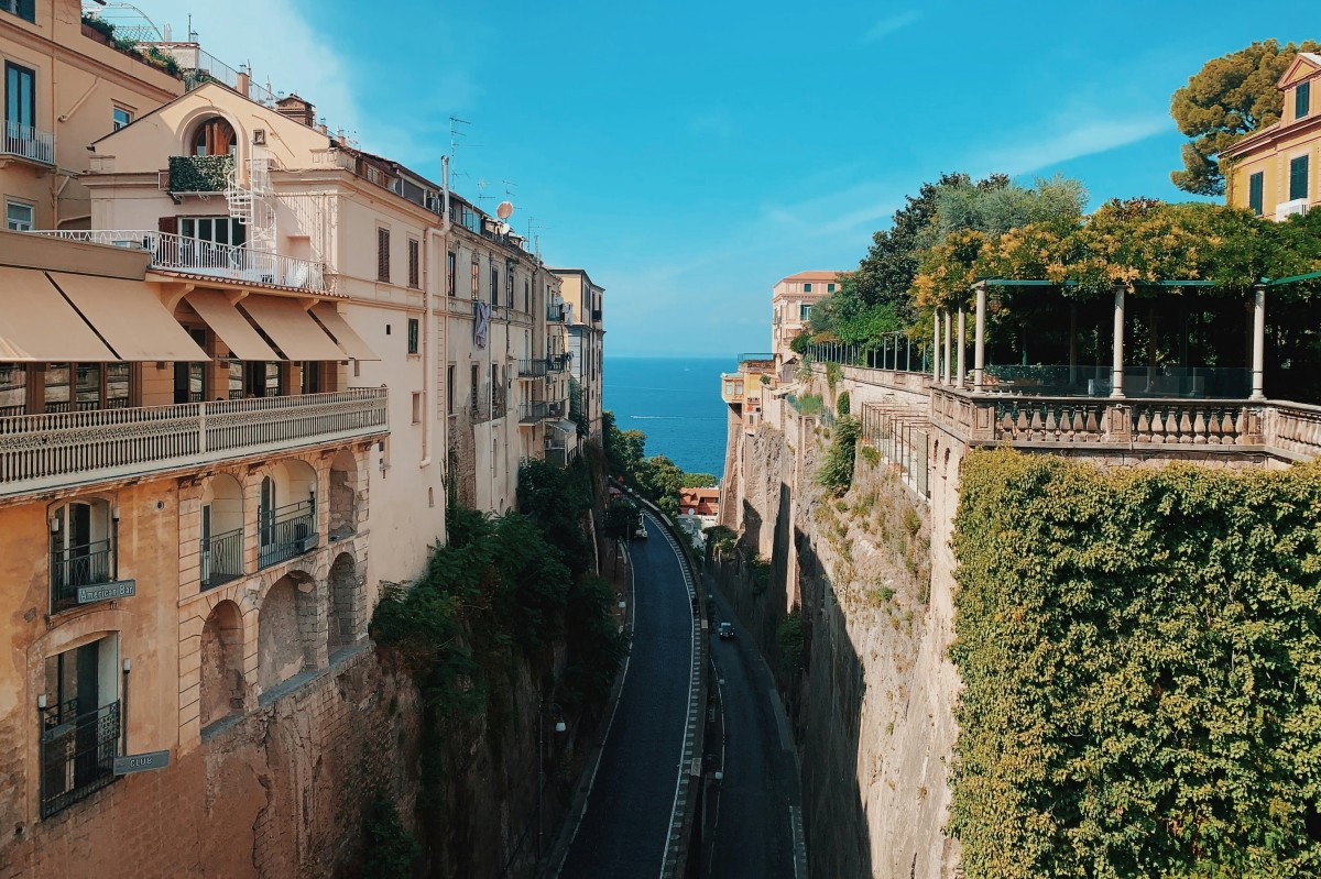 Voyage en voiture en Italie été