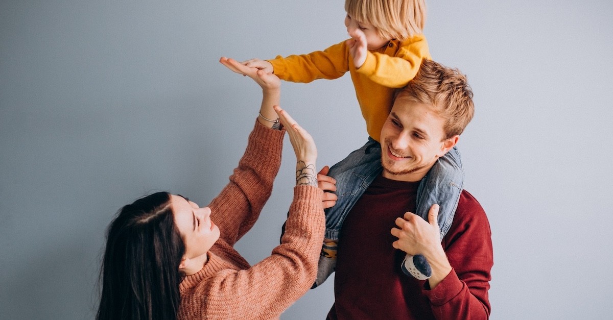 Giovane famiglia