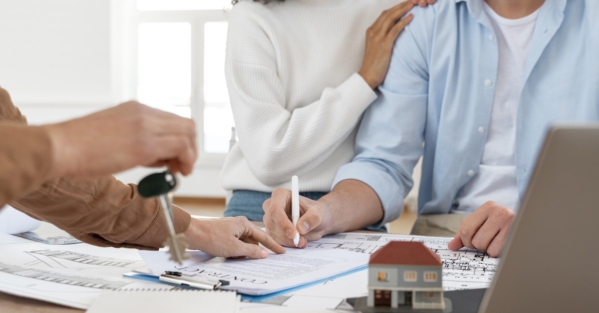 Passaggio di consegne all'inquilino