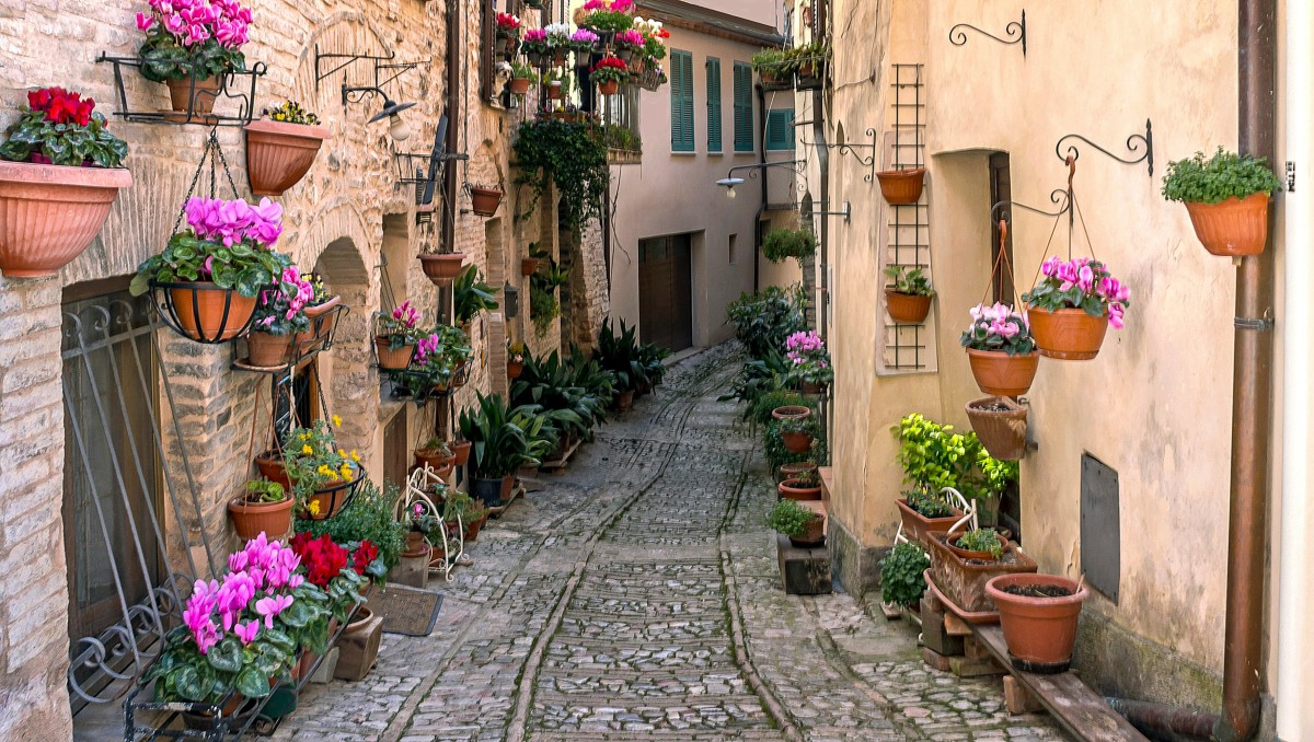 Voyage en voiture en Italie été