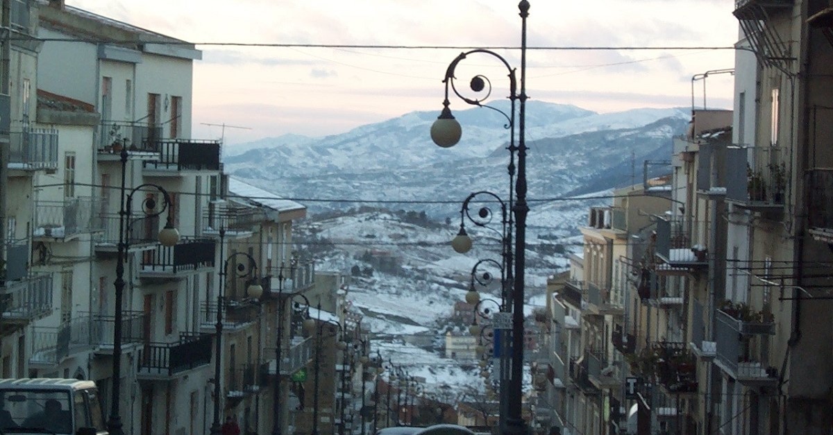 Panorama da via Garibaldi