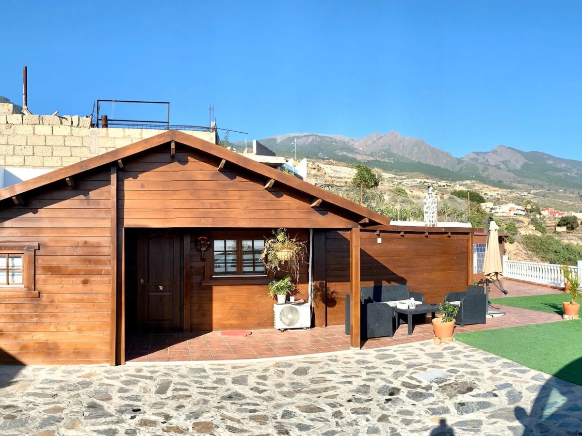 Construida con madera de abeto nórdico
