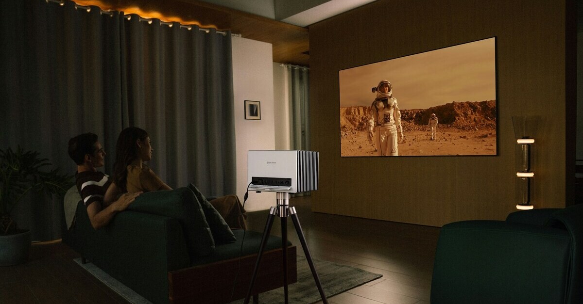 Proiettore per vedere i film con risoluzione cinematografica