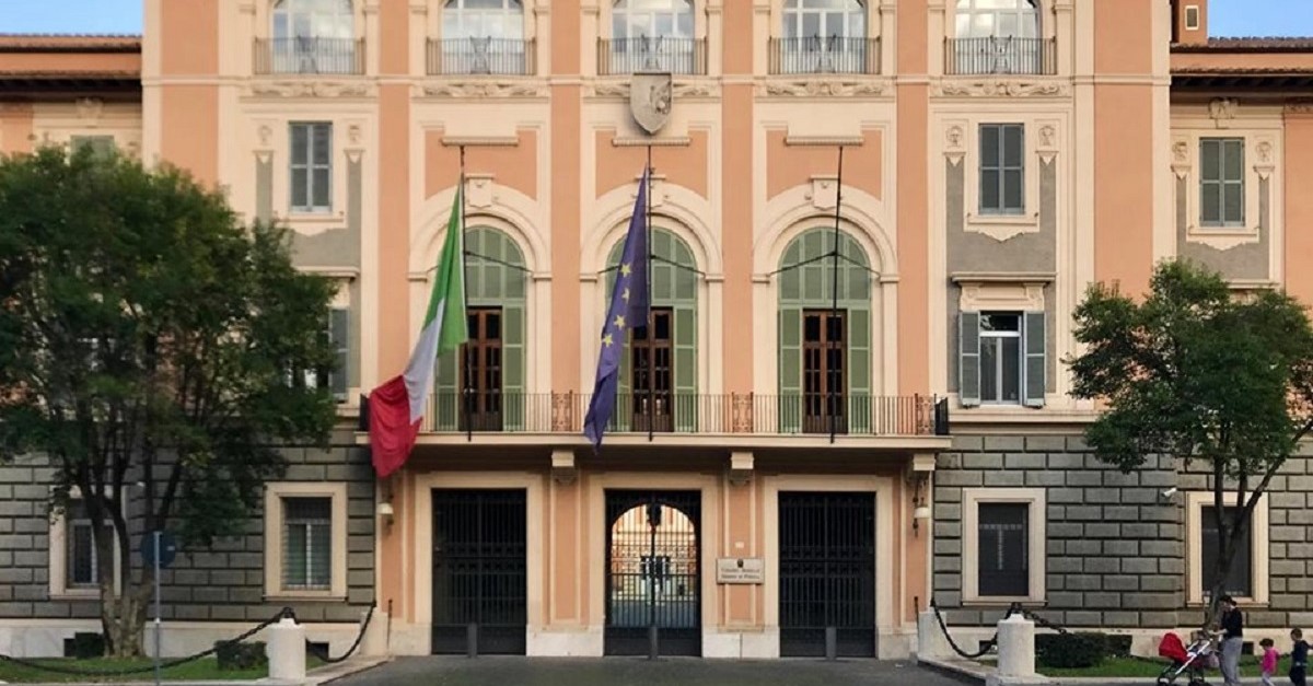 L'ingresso della Caserma Piave a Roma