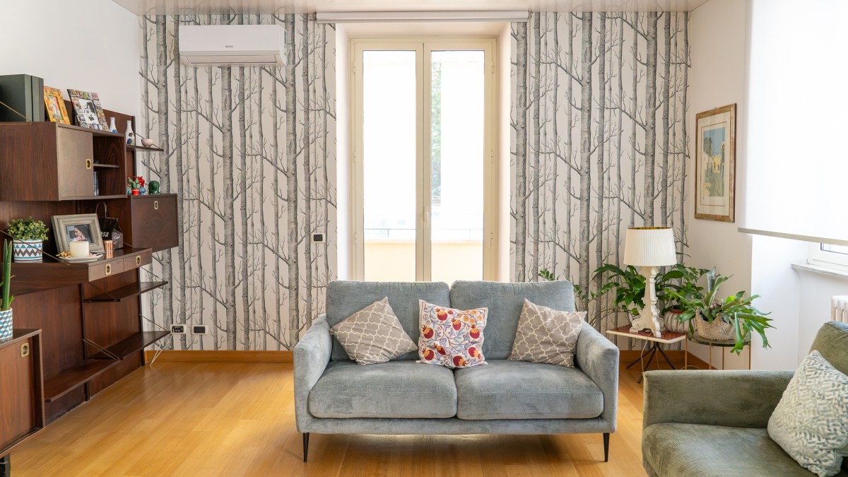 nella casa dell'interior designer