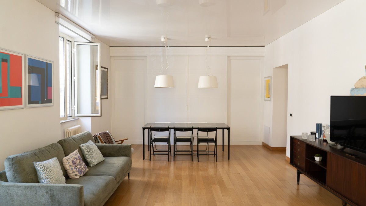 nella casa dell'interior designer