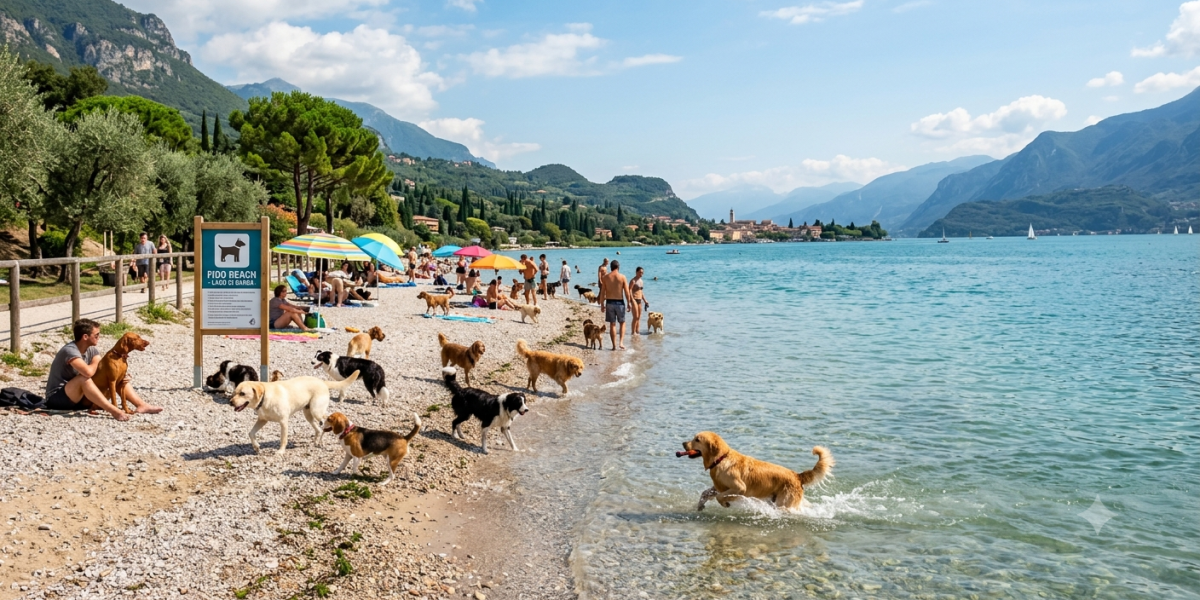  Spiagge per cani sul lago di Garda