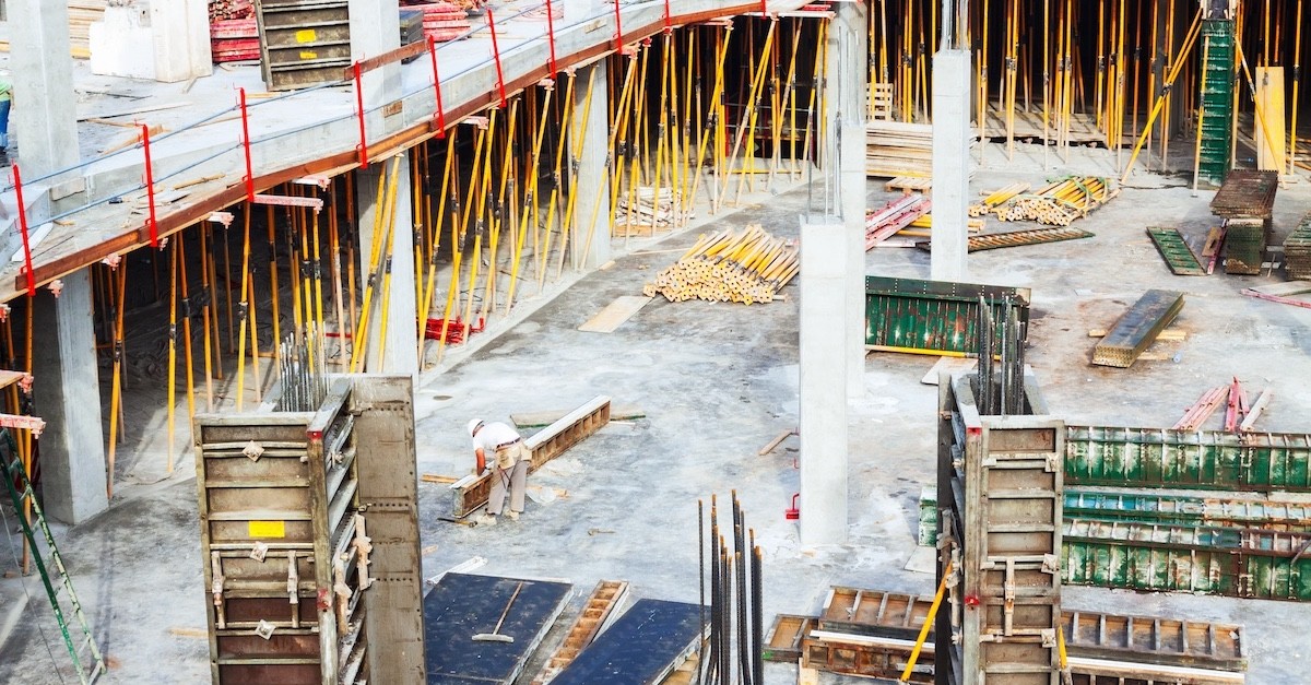 Lavori in un cantiere