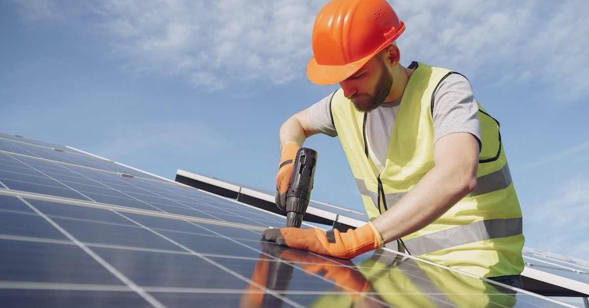 Installazione dei pannelli fotovoltaici