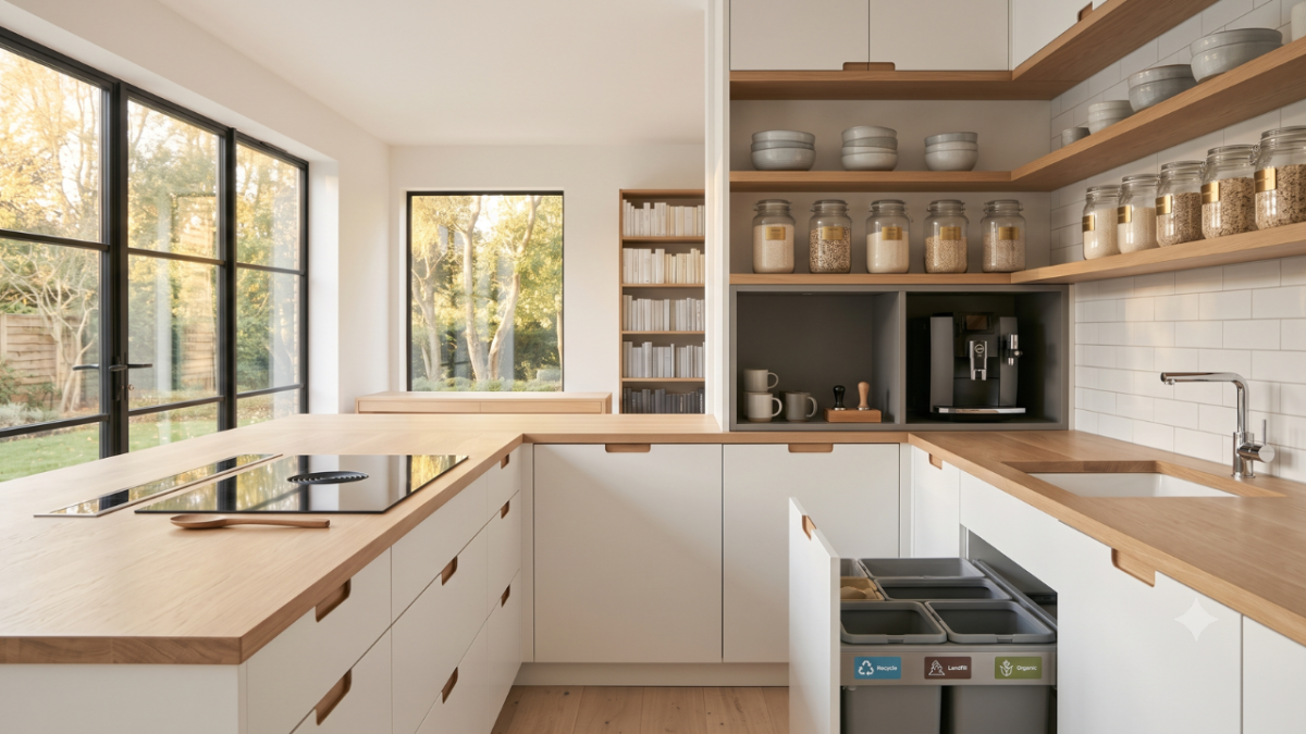 Cucina luminosa