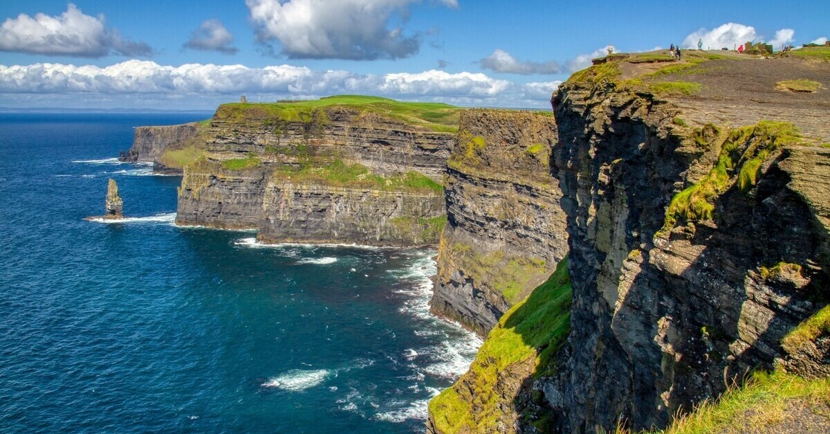 Le Cliffs of Moher in Irlanda